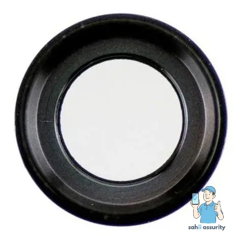 Camera Lens Glass with Frame for Apple iPhone 6 Black thumbnail